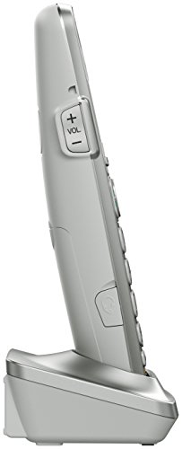 Panasonic Cordless Phone Handset Accessory Compatible with KX-TGE463S / KX-TGE474S / KX-TGE475S Series Cordless Phone Systems - KX-TGEA40S (Silver)