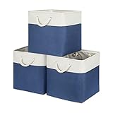 Bidtakay Storage Baskets Cube Fabric Baskets for