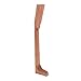 Flameer DIY Acoustic Guitar Neck Mahogany Neck + Rosewood 20 Frets Fingerboard for Luthiers Supplies
