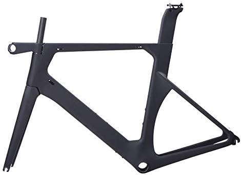 Super Light Monocoques Carbon Road Bike Frame One-Piece Carbon Fiber Racing Bike Frameset with Stem