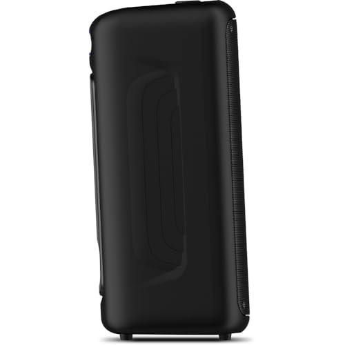 PHILIPS, Caixa de Som Bluetooth Party Speaker, TAX4000/78, com Luzes LED, entradas USB, Auxiliar, Microfone/Guitarra e Alça para Transporte