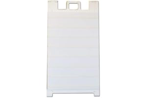 NEOPlex 25" x 45" Plasticade/Signicade Sidewalk Sandwich Board A-frame Sign w/Letter Tracks and Full Letter Kit