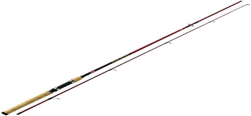 Berkley Cherrywood Spinning Rod, Lightweight with Cork Handle - Saltwater and Freshwater Spin Fishing Rod, Spinning Rods, Predator Fishing, Unisex, Red, 2m | 7-28g