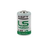 10 x SAFT LS 14250 LS14250 C 1/2 AA 3.6v lithium battery 1200mAh High Capacity