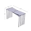 Pot-Lid-Holder-Spare-Rib-Rack-Stainless-Steel-Multi-use-Adjustable-Length-Perfect-for-preparing-spare-ribs-Set-of-2 Pot Lid Holder - BBQ Rib Rack - Stainless Steel Multi-use Adjustable Length - Perfect for preparing Spare Ribs - Set of…