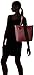 Anne Klein Georgia Large Tote Bag, Garnet/Bright Rose/Garnet, One Size