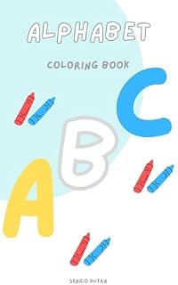 Livro alfabeto para colorir