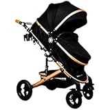 Baby'S Beleco Stroller With Bag (Black)