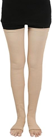 GNR PHARMA Varicose Vein Stockings Thigh Length (Premium, Medium)