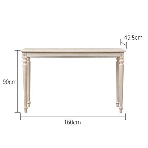 EXCLVEA Bartisch Wohnzimmer Kleine Bar Tischhaus Einfache High Table Bar Tisch Esstisch für Küche Esszimmer (Farbe… – Bild 3
