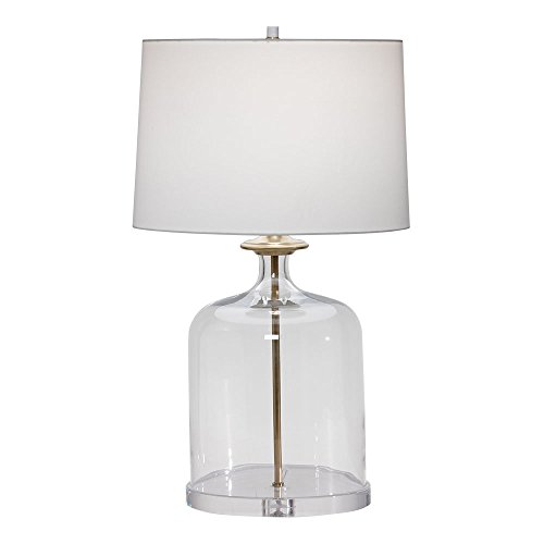 Ethan Allen Nolan Table Lamp, Clear Glass Home & Kitchen