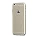 LUVVITT [Ultra Slim] 0.6mm Transparent Flexible TPU Soft Cover for Apple Phone 6/6s Plus (5.5 inch screen) - Clear
