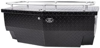 Ryfab Aluminum Cargo Box with Top Rack Black - Fits: Polaris RANGER RZR XP 900 2013-2014