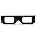 GloFX 5 Pack Paper Diffraction Glasses, Black, Light Prism Starburst Effect – Raves, Festivals, Light Shows, Clubs, Concerts, Unique Party Favors