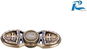 Rnging Antique Alloy Fingertip Gyro The Crusader Hand Spinner EDC Toy Finger Spinner Gyro Focus Bearing Toy
