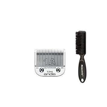 Andis Carbon Infused Steel Ultraedge Detachable Clipper Blade Size 1a 1 8 Inch Cut Length Includes A