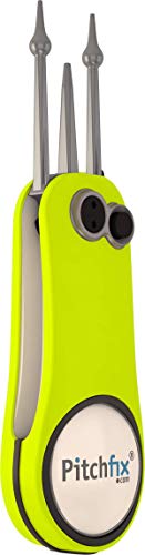 Pitchfix Fusion 2.5 Pin, Fluorescent Yellow/White