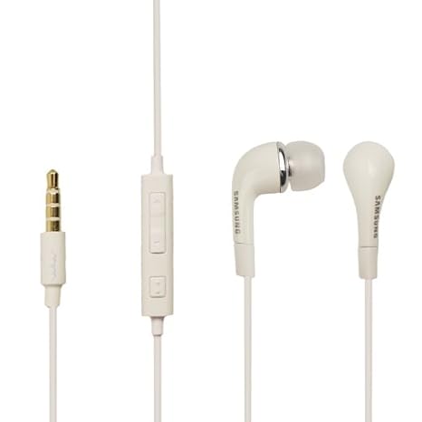 Original Samsung Kopfhörer EHS64 in Weiss White für Samsung Galaxy A3 (2016) SM-A310 InEar In-Ear Headset Head-Set Ohrhörer 3