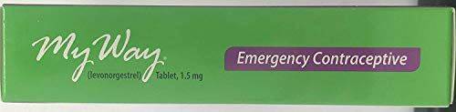 My Way Emergency Contraceptive 1 Tablet *Compare to Plan B One-Step* Set of 3 Pills