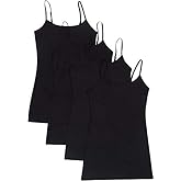 4 Pack Active Basic Women's Basic Tank Tops (xx-Large, 4pk)