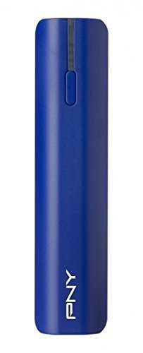 PNY T2600 PowerPack Rechargeable External Battery, Blue