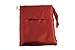 Red Artificial Silk Single Sleepsack Sleeping Bag Liner 210x90cm