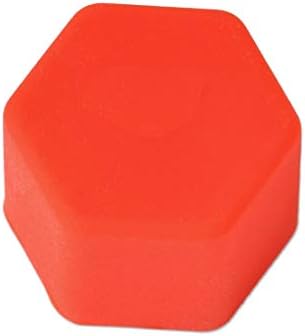 Car 20pcs 17mm Universal Silicone Hexagon Wheel Hub Lug Nut Bolt Cover Protector Tyre Valve Antirust Screw Cap