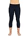 Delfin Spa Women's Mineral Infused Exercise Capris - Petite Thru Plus