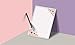 100 Stationery Writing Paper, with Cute Floral Designs Perfect for Notes or Letter Writing - Pink Roses