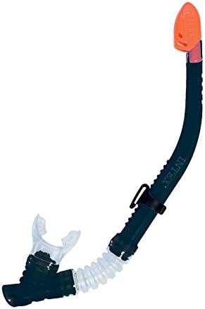 Intex 55928 Black Easy-Flo Snorkel for Age 8+