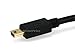 Monoprice 1.5-Feet USB 2.0 A Male to Mini-B 5pin Male 28/24AWG Cable with Ferrite Core (Gold Plated) (105446),Black