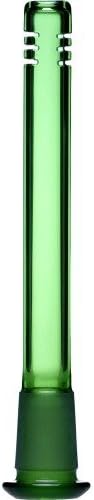 12-623 SCIENTIFIC GLASS 18MM BY 14MM DOWNSTEM STANDARD DIFFUSER GREEN ASSORTED SIZES 3.5"