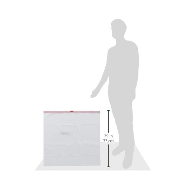 Amazon Brand Solimo Tall Kitchen Drawstring Trash Bags, Clean Fresh