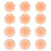 Nipple Covers 6 Pairs,Nipple Silicone Petals,Silicone Pasties For Women Reusable Breast Petals And Round Adhesive Invisible Cover (3 Pair Flower + 3 Pairs Round)