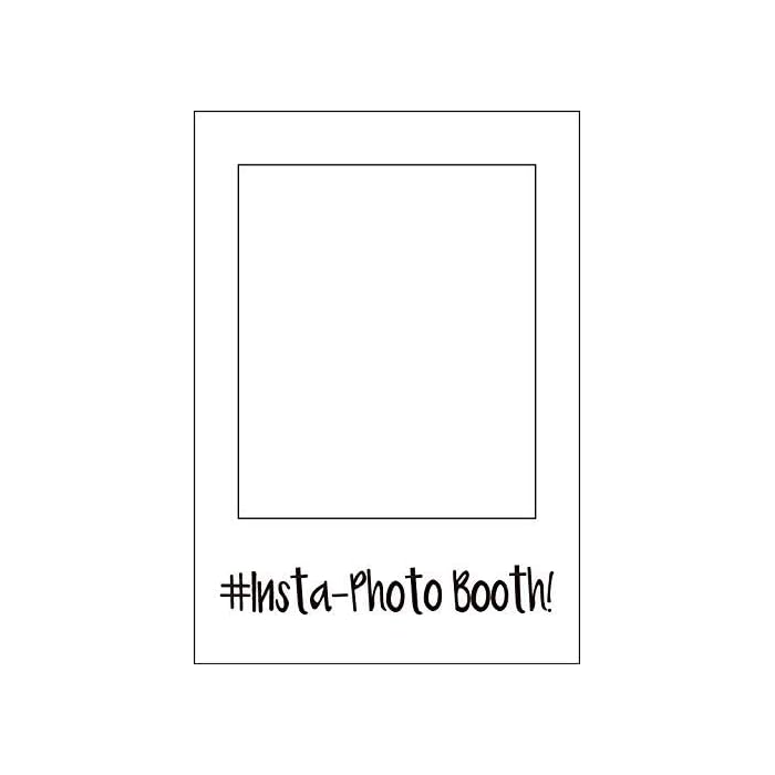 Buy Photo Booth Prop Frame, Insta Social Media Photo Frame Booth Prop