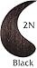 EcoColors Haircolor Black 2N(2 oz color 2 oz developer)