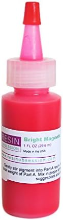 Resin Obsession Bright Magenta Translucent Color Pigment - 1 Ounce