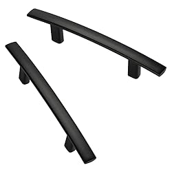 homdiy 10 Pack 3in Matte Black Cabinet Pulls