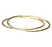 uGems 2 14K Gold Filled Stacking Rings 1mm Round
