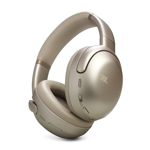 JBL Tour One M3, Wireless Over-Ear Bluetooth Headphones, Latte