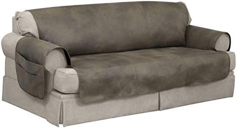Serta 866640 Faux Leather Furniture Protector Sofa Fawn Buy