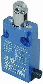 SN3112-SP-A1 SN31 Series 1NO/1NC Roller Plunger 1 Meter Side Exit Cable Compact Limit Switch - 1 Item(s)