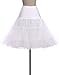 GRACE KARIN 50s Petticoat Skirt Rockabilly Dress Crinoline Underskirts for Women