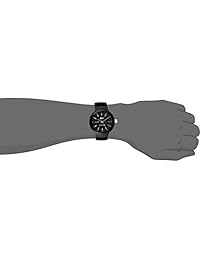 Lacoste de los hombres 2010657 Borneo Reloj de visualización Negro de cuarzo japonés analógico