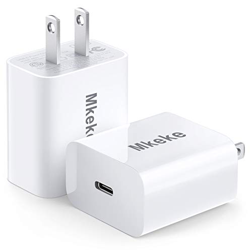 Mkeke for iPhone 14 Charger, Portable USB C Charger Fast Charging, 20W
