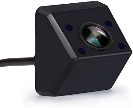 HD Car Rear/Side/Front View Camera YM-606, YIMU 170° Viewing Angle Auto Reverse Parking Vehicle Backup Camera Waterproof with 4 Infrared LEDs Night Vision & One Button Control System