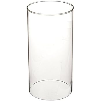 Amazon Com Wgv Clear Glass Hurricane Candle Holder Vase 8 Inch
