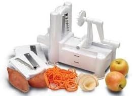 Amazon Com Vegetable Spiralizer By Vita Tri Blade Mandolin