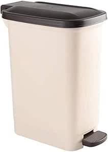 LML Bote de basura, creativo grande con tapa Pedal Hogar Baño Sala de