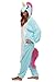 Blue Unicorn Kigurumi - Adult Costume